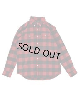 画像1: FTC BLOCK PLAID NEL B.D L/S SHIRT 「HOLMES」