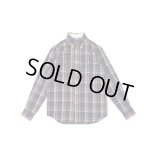 FTC MADRAS PLAID NEL B.D L/S SHIRT 「NORTON」