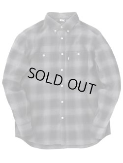 画像1: FTC 「OMBRE PLAID NEL B.D SHIRTS」