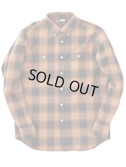 画像1: FTC 「OMBRE PLAID NEL B.D SHIRTS」