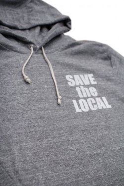 画像1: SAVE the LOCAL P/O SWT HOODY