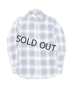 画像1: 【50％ OFF】 FTC 「OMBRE NEL PLAID B.D SHIRT」