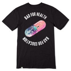 画像1: ALTAMONT S/S TEE 「BAD FOR HEALTH」