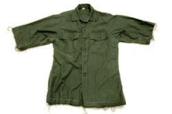 画像2: USED MILITARY S/S SHIRT WIDE SLEEVE CUSTOM