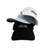 PANCAKE 6PANEL ARCH LOGO CAP