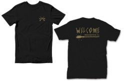 画像1: WELCOME S/S T-SHIRT 「BROOMSTICK」