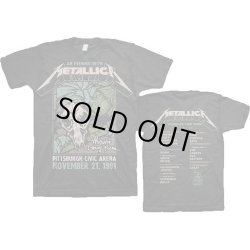 画像1: METALLICA GUNSPITTSBURGH TOUR S/S TEE