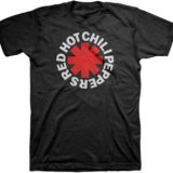 RED HOT CHILI PEPPERS DISTRESSED ASTERISK S/S TEE