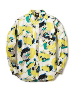 画像1: FTC PRINTED FLORAL B.D SHIRT