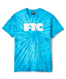 画像1: FTC OG LOGO SWIRL TIEDYE TEE