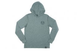 画像1: Federal Logo Hooded Long Sleeve T-Shirt