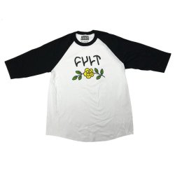 画像1: CULT In Bloom 3/4 RAGLAN TEE