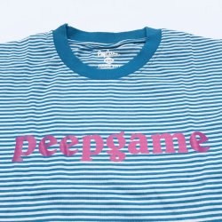 画像1: Peep Game Peepagonia Striped Long Sleeve Shirt