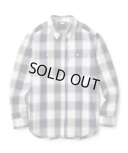 画像1: FTC HEAVY PLAID NEL B.D SHIRT