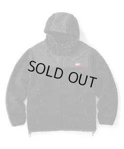 画像1: FTC HOODED SHERPA FLEECE JACKET