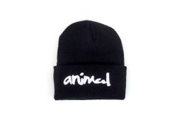 画像1: ANIMAL SCRIPT BEANIE 