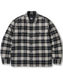 画像1: FTC QUILTED LINED PLAID NEL SHIRT