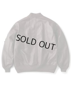 画像4: FTC LEATHER MA-1 JACKET