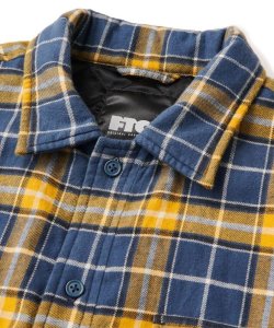 画像3: FTC QUILTED LINED PLAID NEL SHIRT