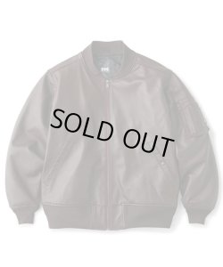 画像3: FTC LEATHER MA-1 JACKET