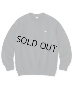 画像1: FTC SMALL BOX LOGO CREW NECK