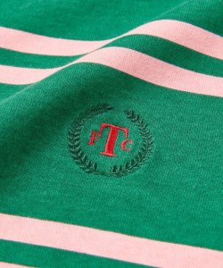 画像5: FTC PRINTED STRIPE RUGBY SHIRT