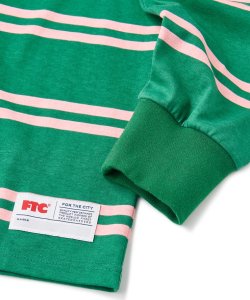 画像4: FTC PRINTED STRIPE RUGBY SHIRT