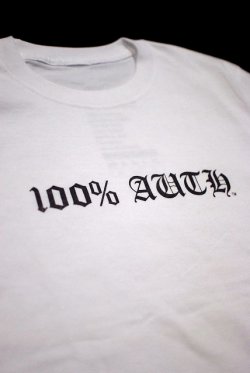 画像1: AUTH S/S TEE 「100% AUTH」