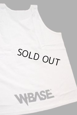 画像1: W-BASE LOGO TANK TOP