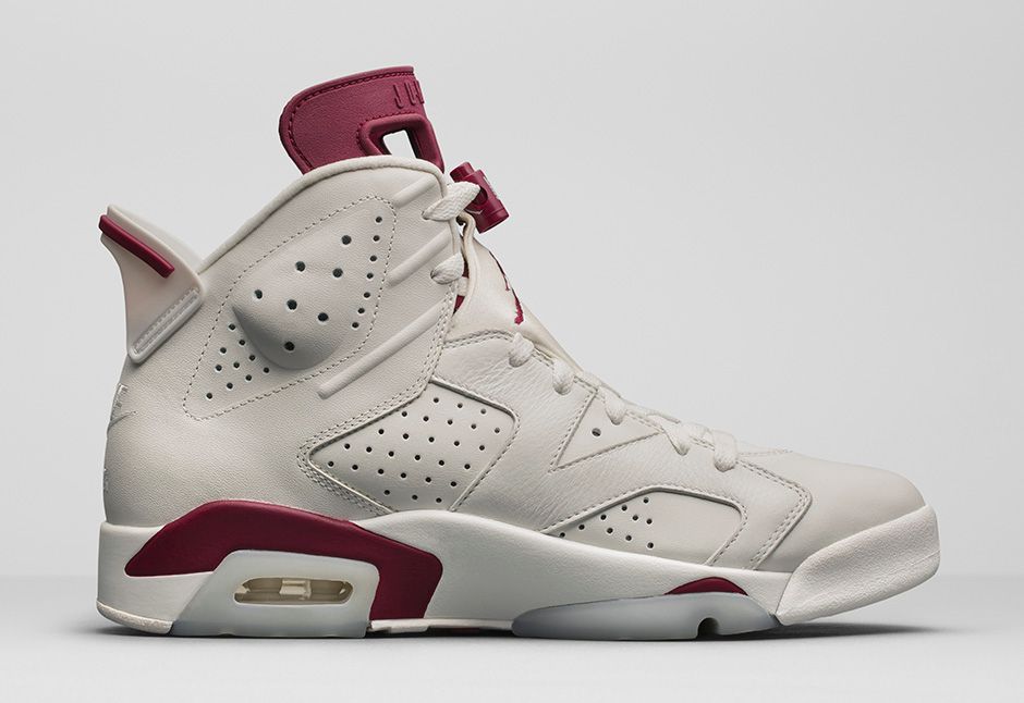 air jordan 6 retro maroon