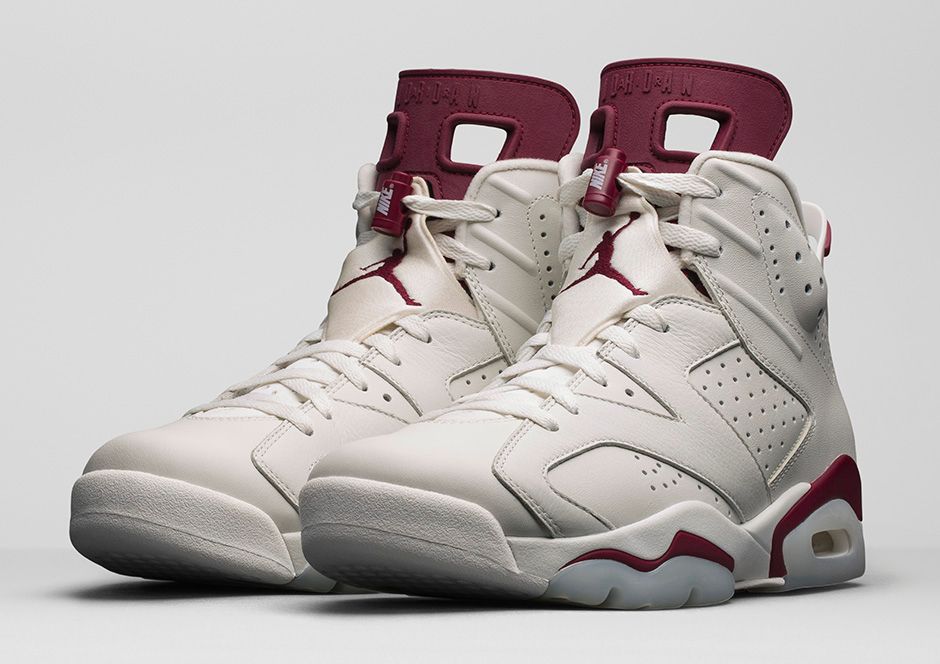 jordan 6 maroon 1991