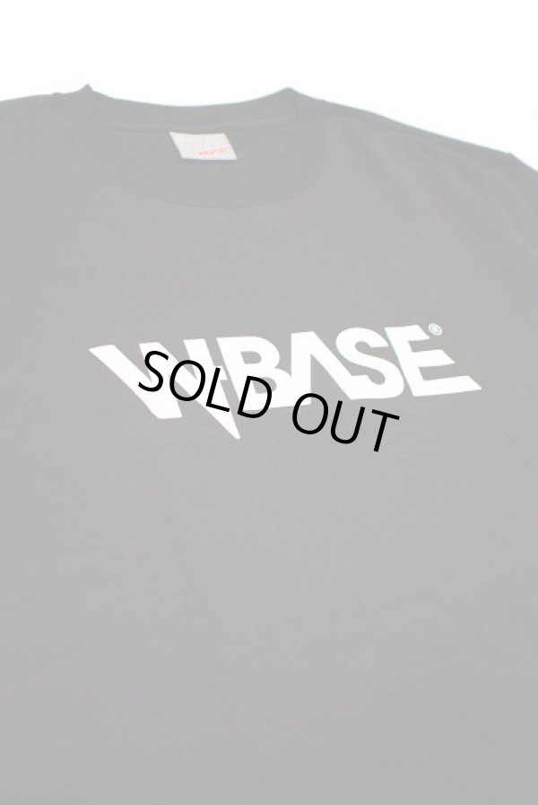 画像1: W-BASE LOGO S/S TEE