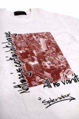 画像: SPLENDOUR S/S TEE 「All is vanity」