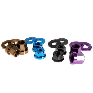 画像: SALT 「AM 4130 CRMO AXLE NUTS」