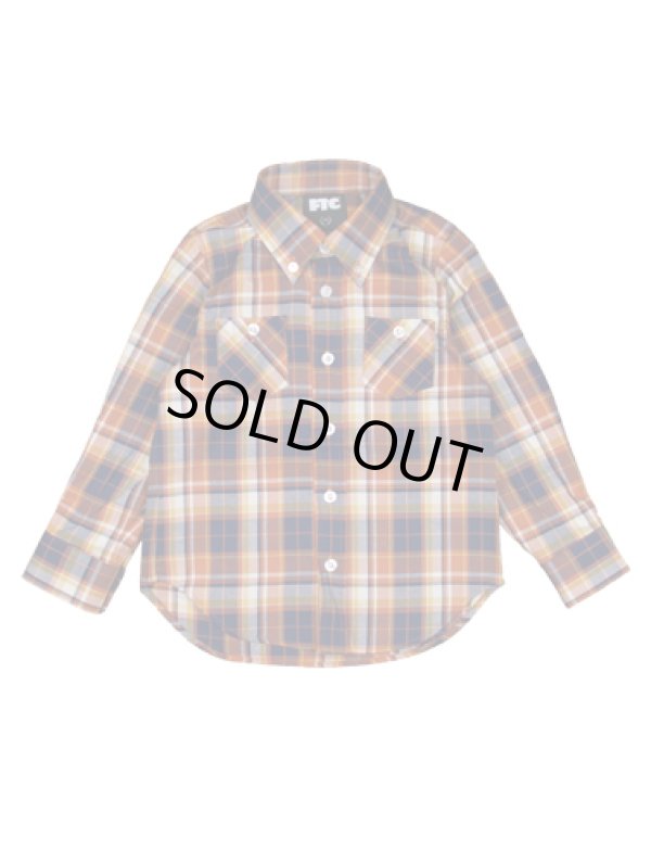 画像1: FTC 「KIDS MADRAS PLAID B.D SHIRTS」