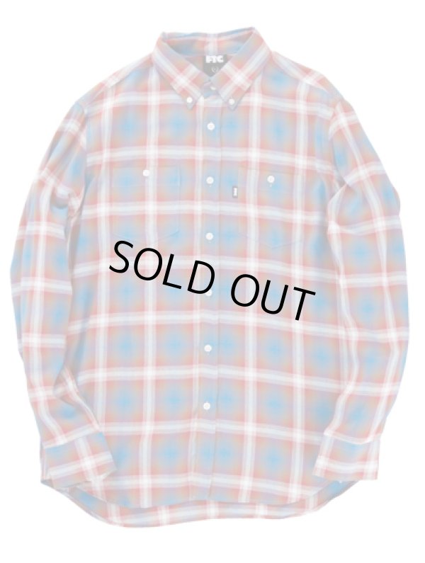 画像1: FTC 「OMBRE RAYON PLAID B.D SHIRT」