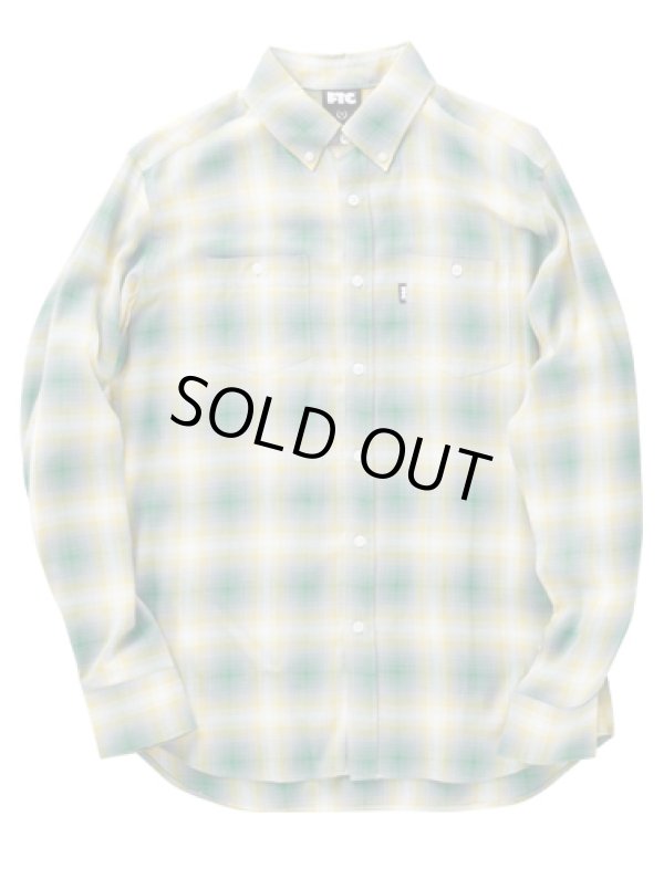 画像1: FTC 「OMBRE RAYON PLAID B.D SHIRT」