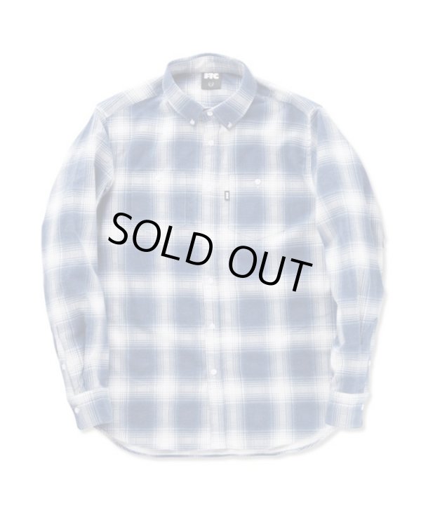 画像1: 【50％ OFF】 FTC 「OMBRE NEL PLAID B.D SHIRT」