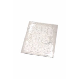 画像: SAVE the LOCAL LOGO STICKER