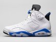 画像1: NIKE AIR JORDAN 6 RETRO SPORT BLUE