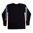 画像1: WELCOME Scrawl Bar Gradient Long Sleeve