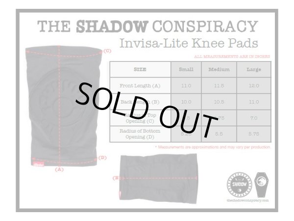 画像2: THE SHADOW CONSPIRACY INVISA-LITE KNEE PADS