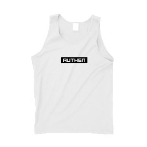 画像: AUTHEN BOX LOGO TANK TOP
