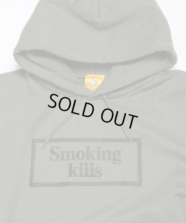 画像3: #FR2 「Smoking kills」 Puff paint HOODIE