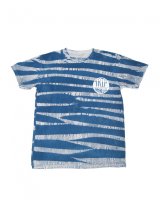 画像: The Trip Blue Stripe Tie-Dye Trixton T-Shirt