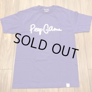 画像: Peep Game Script Logo T-Shirt