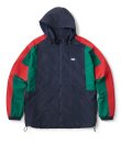 画像1: FTC COLOR BLOCKED NYLON TRACK JACKET