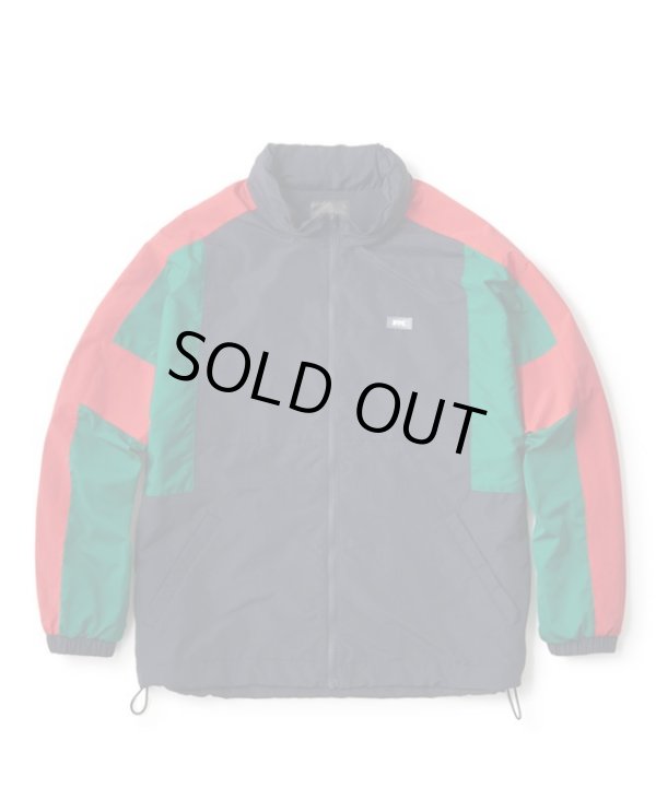 FTC COLOR BLOCKED NYLON TRACK JACKET