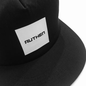 画像: AUTHEN SQUARE BOX LOGO MESH CAP