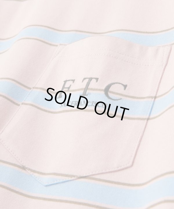 画像2: FTC STRIPED POCKET TEE